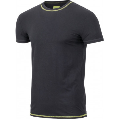 Visbatex T-Shirt Antibakteriell Silver+ Kurzarm – schwarz