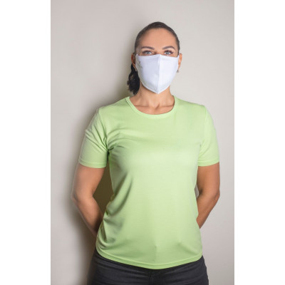 Visbatex T-Shirt Antibakteriell Silver+ Kurzarm – grün